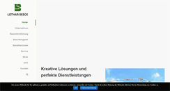 Desktop Screenshot of lothar-beeck.de
